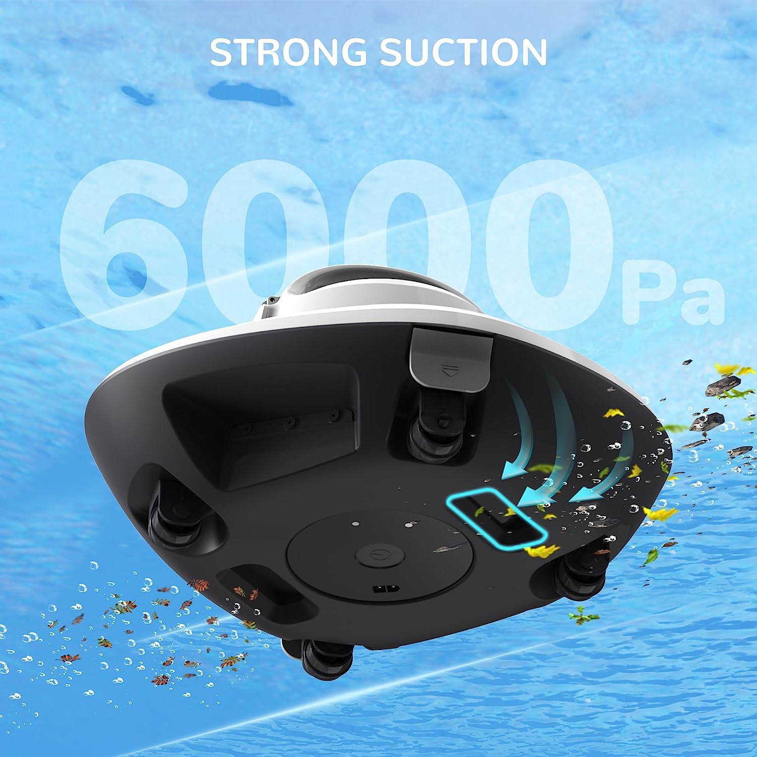 Seauto Roker Plus Cordless Pool Vacuum, Robotic Pool Cleaner