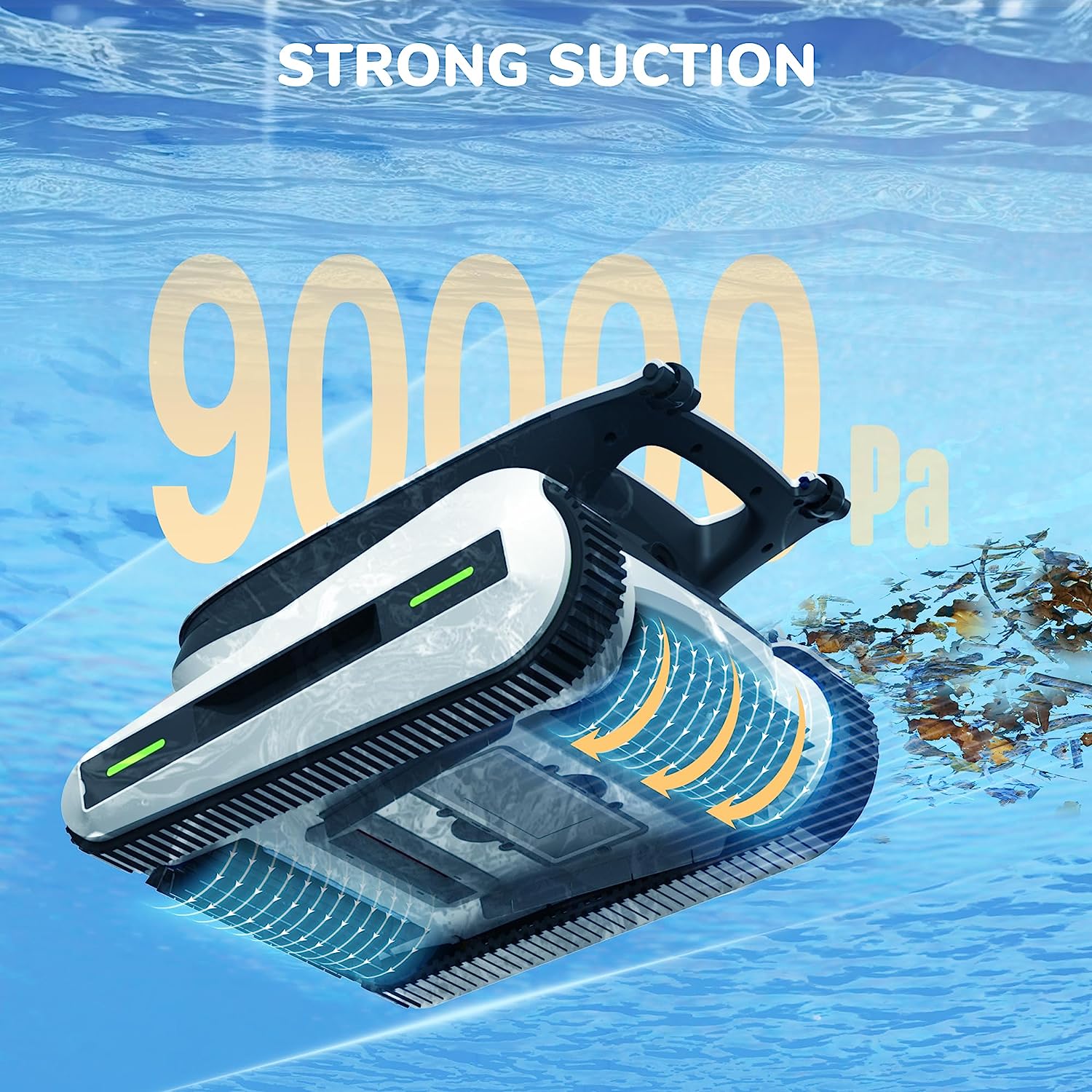 Seauto Shark Cordless Pool Vacuum, Robotic Pool Cleaner
